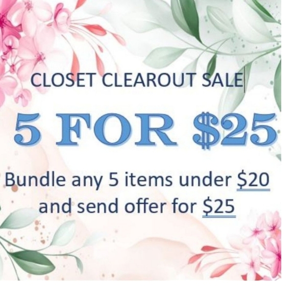 5 For $25 - Picture 1 of 1